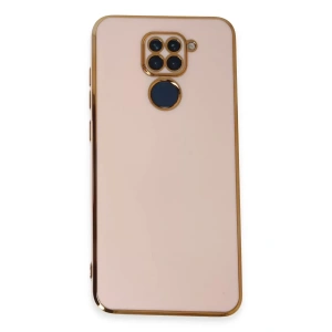 Xiaomi Redmi Note 9 Kılıf Volet Silikon - Pembe