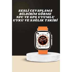 Yeni Nesil Ultra Akıllı Saat Adımsayar Uyku Takibi Nabız Sensörü
