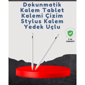 Yüksek Hassasiyetli Eğim Sensörlü Dijital Kalem – USB-C Hızlı Şarjlı