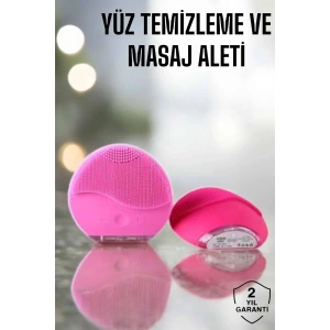Yüz Temizleme Aleti Genç Görünüm Sağlayan, Kan Dolaşımını Hızlandıran, Kablosuz ve Taşınabilir