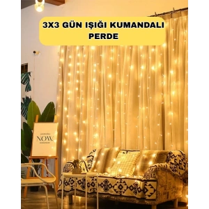 Zaman Ayarlı 8 Modlu Günışığı Perde Led Işık USB Çalışma