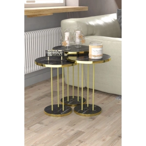 Zigon Sehpa Terra Bendir Gold