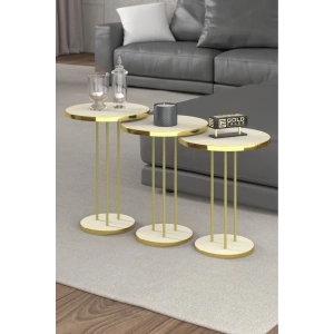 Zigon Sehpa Terra Gold Krem