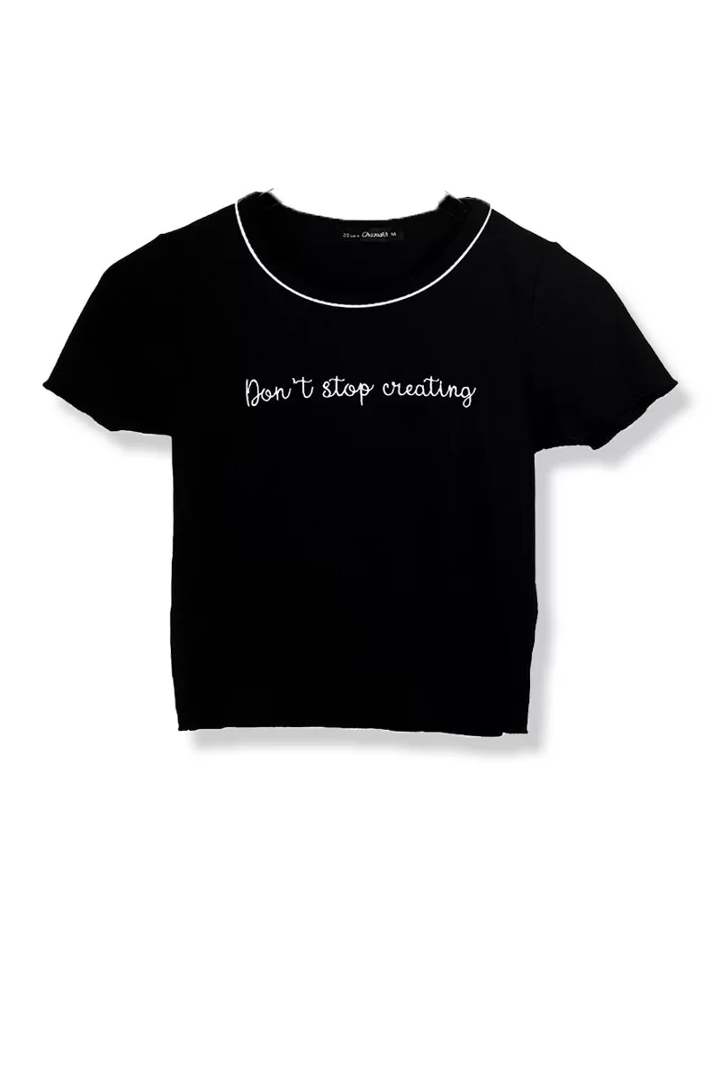 Siyah Dont Stop Crop