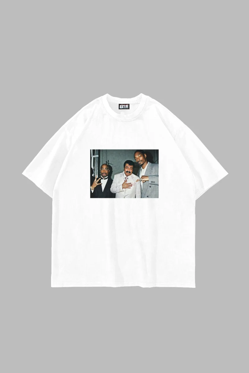 Old but Gold Baskılı Oversize Unisex Beyaz Tshirt