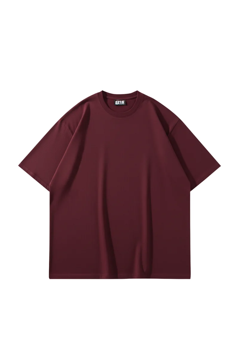 816 Design Bordo Basic Premium Oversize Tshirt
