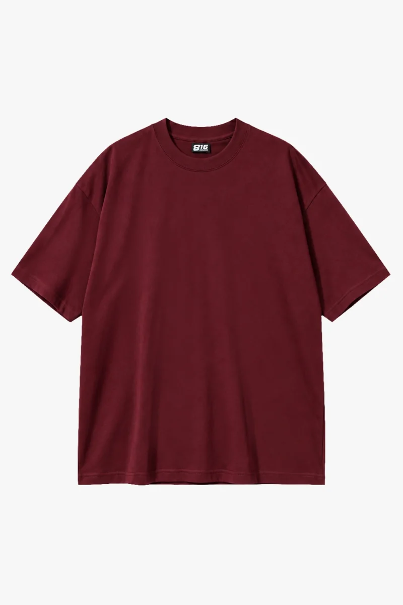 816 Design Bordo Basic Premium Oversize Tshirt