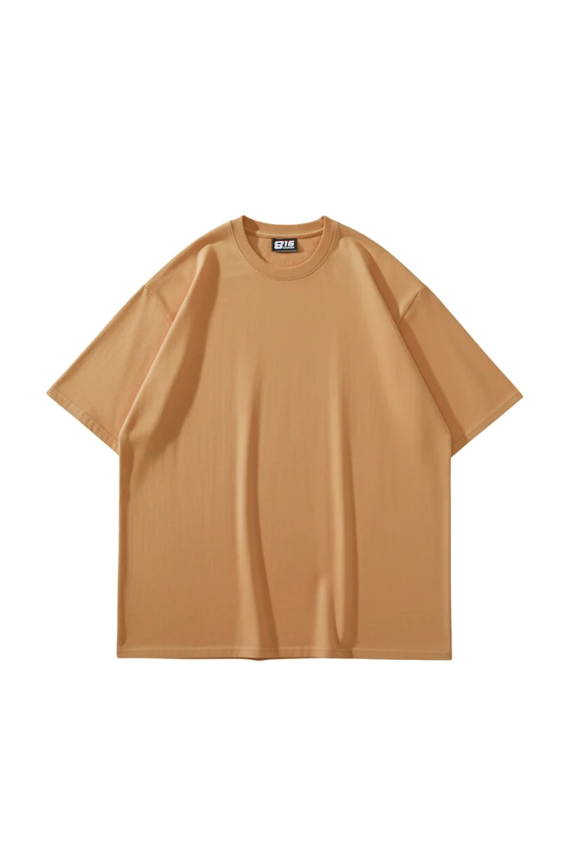 816 Design Kahverengi Basic Premium Oversize Tshirt