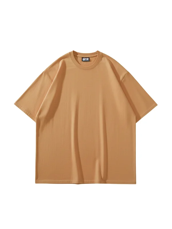 816 Design Kahverengi Basic Premium Oversize Tshirt