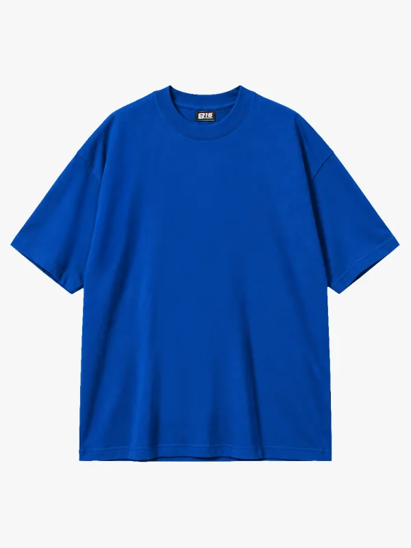 816 Design Mavi Basic Premium Oversize Tshirt