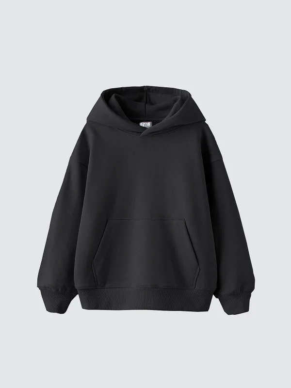 Özel Tasarım Basic Oversize Unisex Füme Hoodie