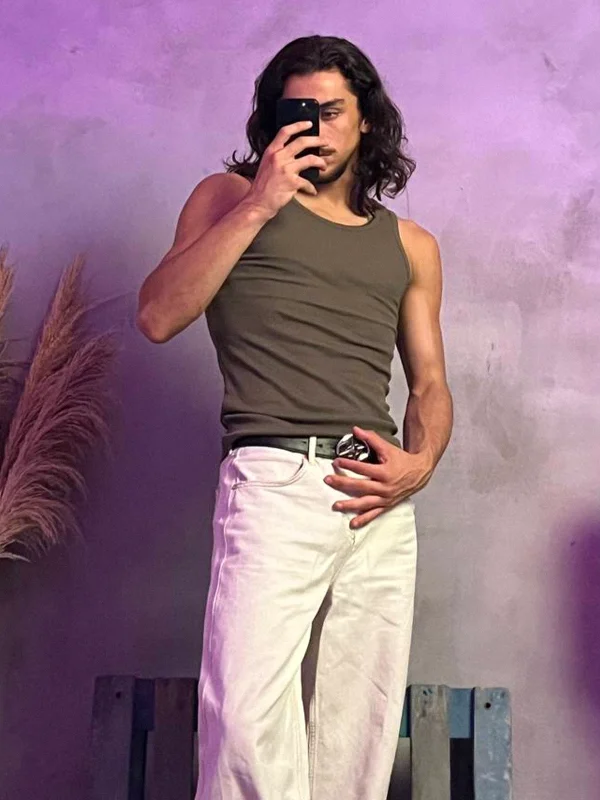 Sırt Detaylı Tank Top Yeşil Atlet