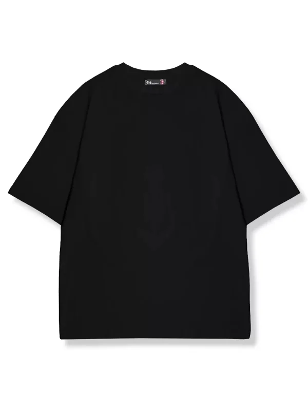 Siyah Basic Oversize Unisex Tshirt