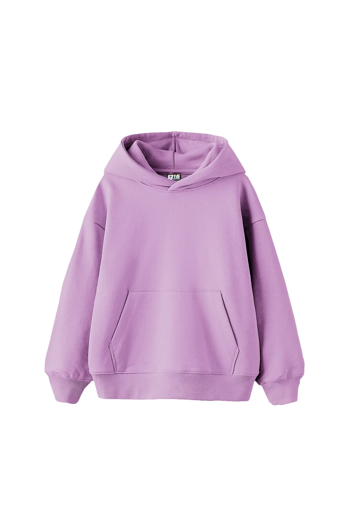 Basic Oversize Unisex Mor Hoodie