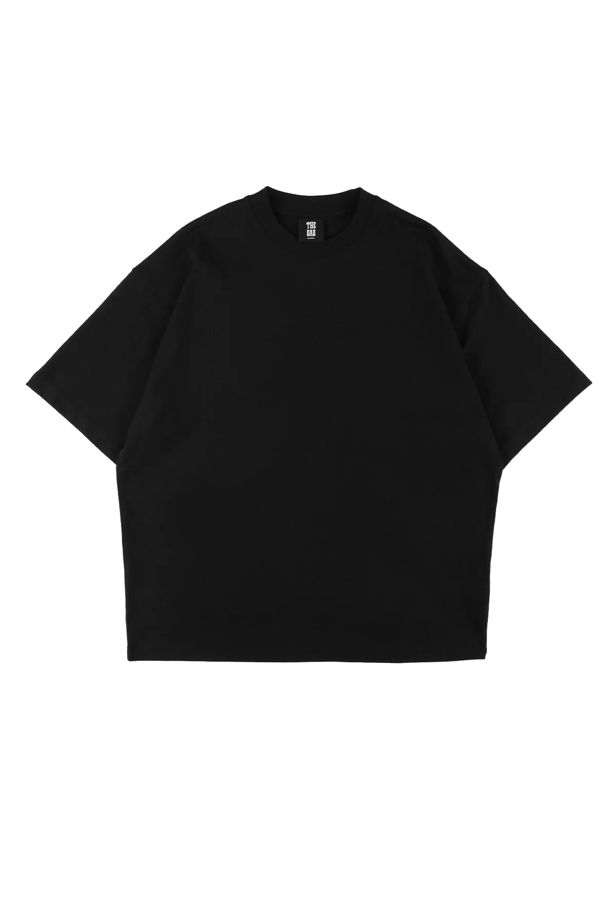Basic Oversize Unisex Siyah Premium Tshirt