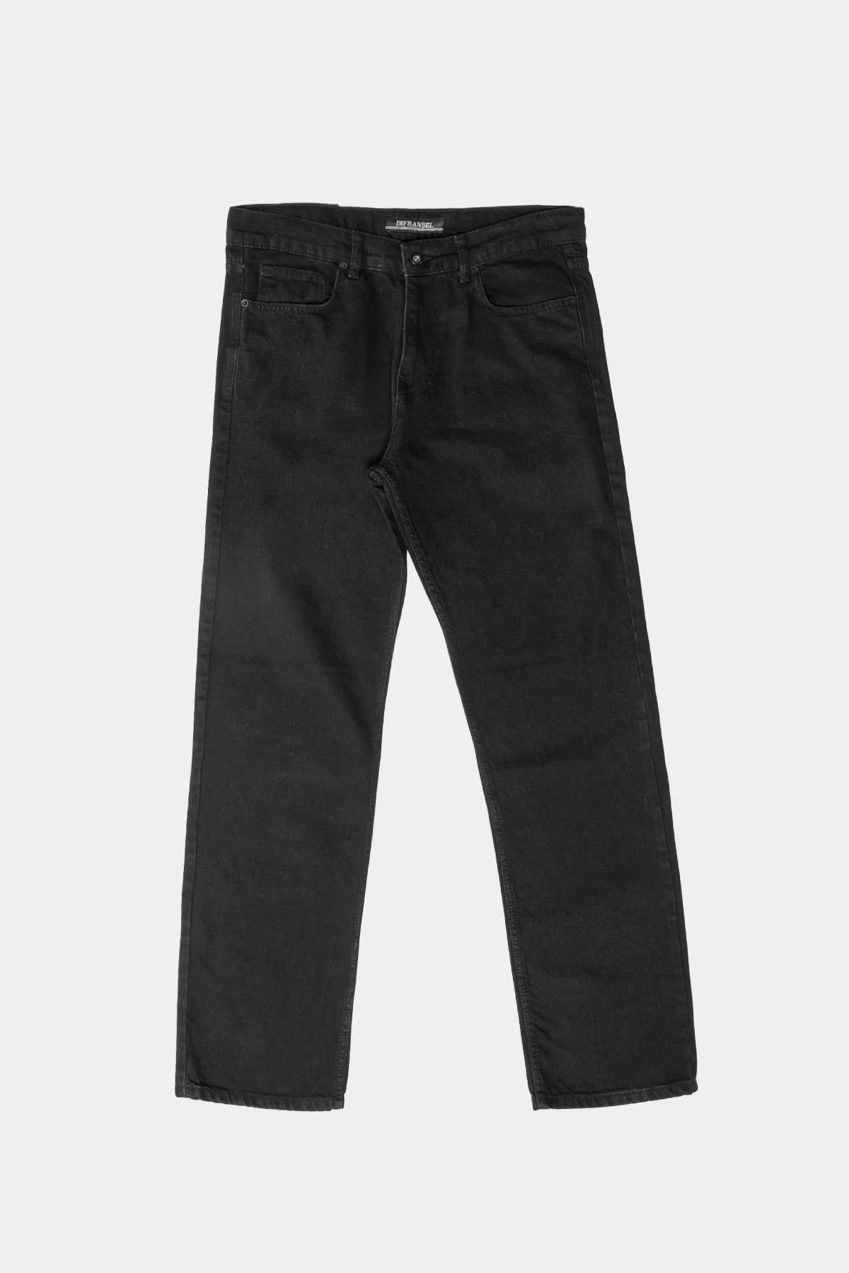 Premium Basic Erkek Siyah Baggy Pantolon