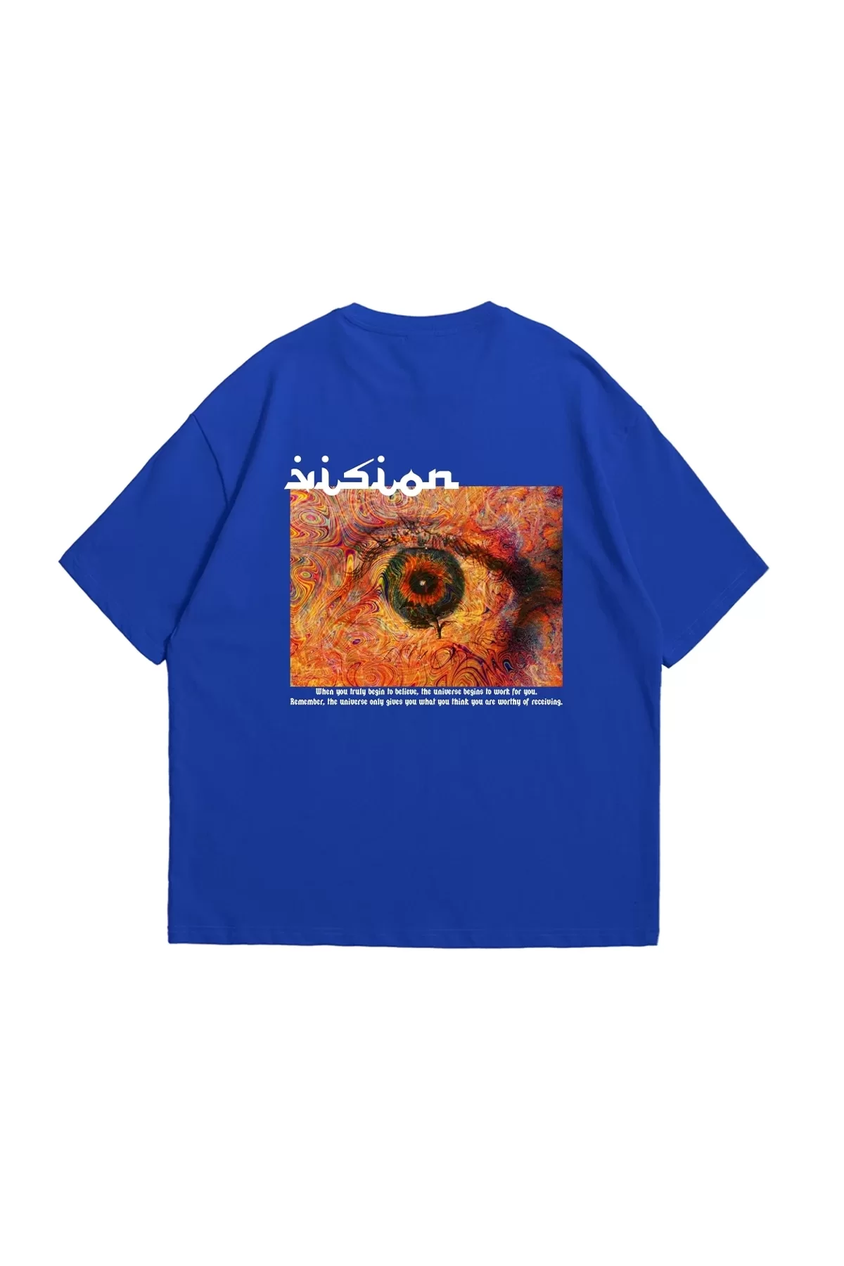 Vision Bask l Oversize 24 1 Premium Fume Tshirt