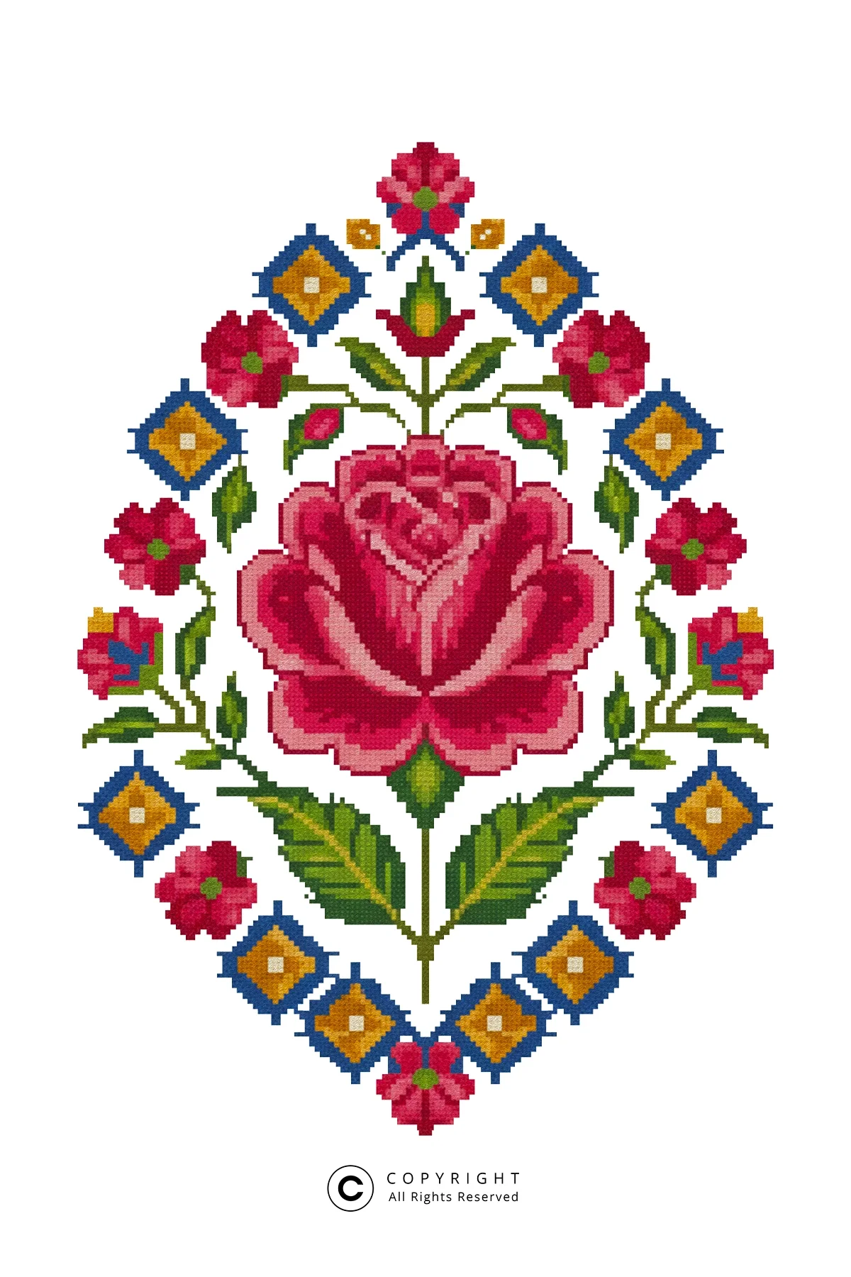 Rose-Face Baskılı Oversize Unisex Siyah Tshirt