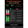 Arçelik İmperium Robo 2.0 RS 9121 Uyumlu 3500mAh Robot Süpürge Bataryası - Yüksek Kapasite