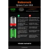 Roborock Qrevo Curv S5X Uyumlu 6400mAh Robot Süpürge Bataryası - Kutusuz Model - Yüksek Kapasite