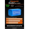 Blaupunkt BlueBot Robot Vacuum Cleaner 3500mAh Robot Süpürge Bataryası
