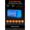 Eufy RoboVac L35 Hybrid Plus T2182 Uyumlu 3500mAh, Robot Süpürge Bataryası - Yüksek Kapasite