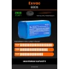 Exvac Exvac 680S 3500mAh Robot Süpürge Bataryası - Gerçek Kapasite, Maksimum Güvenlik