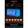 Lenovo E1 3200mAh Robot Süpürge Bataryası - Gerçek Kapasite, Maksimum Güvenlik