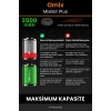 Omix MixBot Plus 3500mAh Robot Süpürge Bataryası - Gerçek Kapasite, Maksimum Güvenlik
