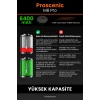 Proscenic M8 Pro Uyumlu 6400mAh Robot Süpürge Bataryası - Yüksek Kapasite