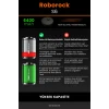 Roborock S6 Uyumlu 5200mAh Robot Süpürge Bataryası - Kutusuz Model - Orijinal Kapasite