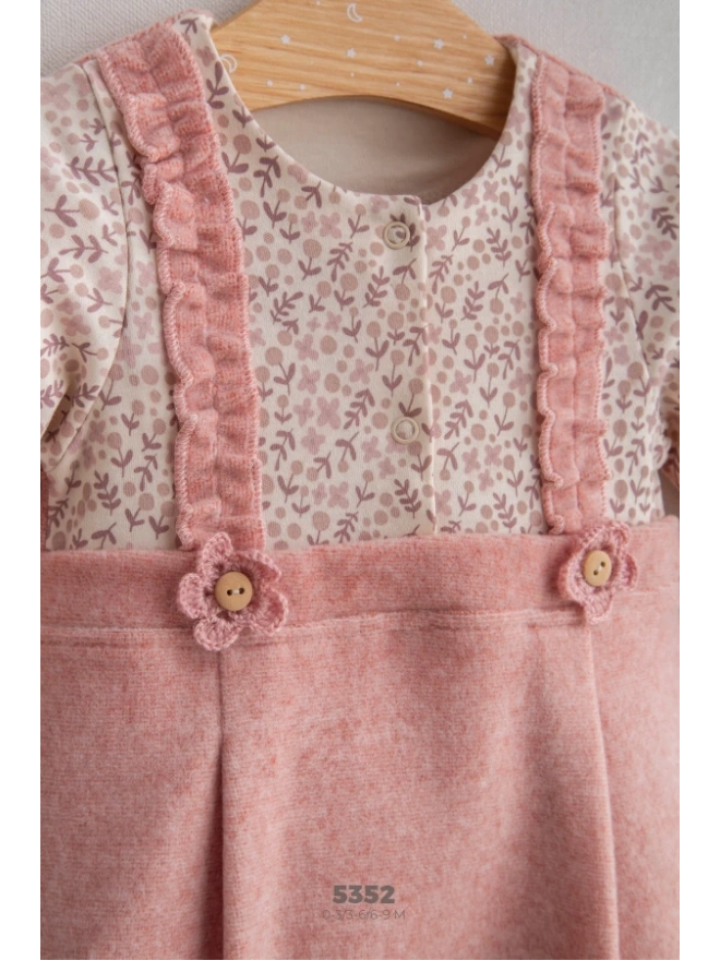 Autumn Flowers Fırfırlı