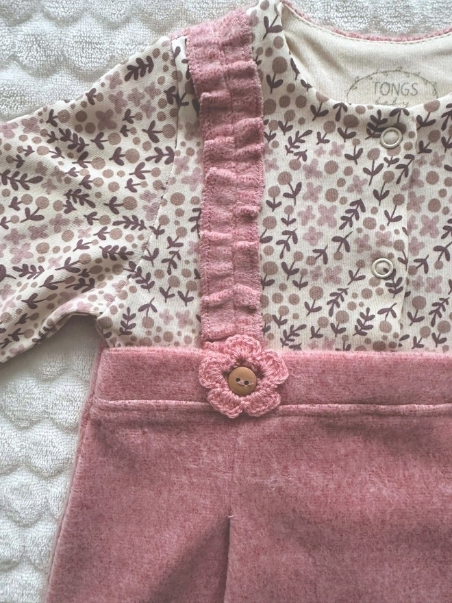 Autumn Flowers Fırfırlı