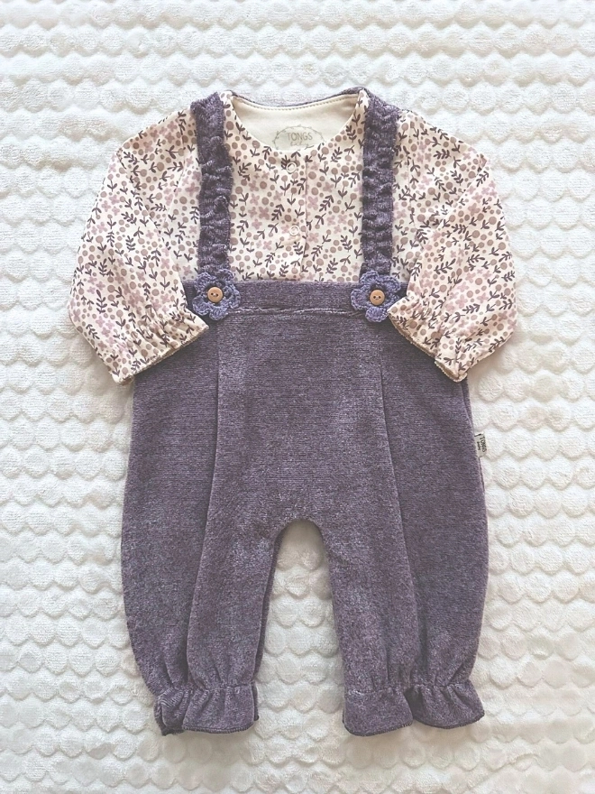 Autumn Flowers Fırfırlı