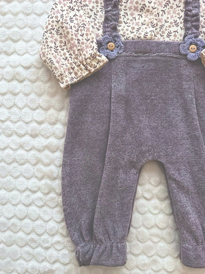 Autumn Flowers Fırfırlı