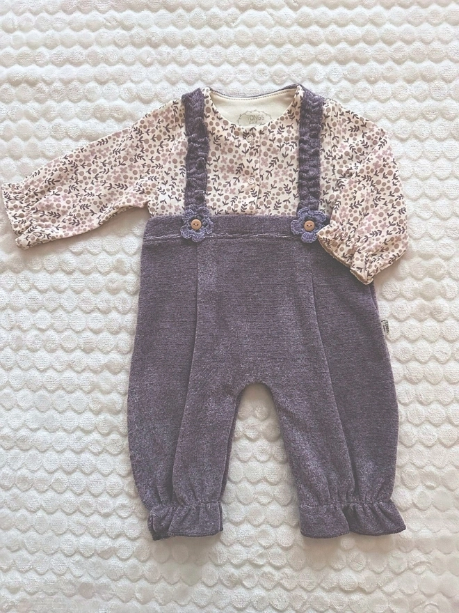 Autumn Flowers Fırfırlı