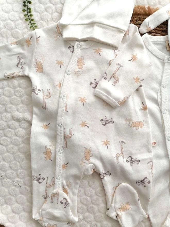 Fil Baskılı 2 li Tulum Set