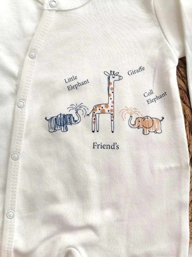 Fil Baskılı 2 li Tulum Set