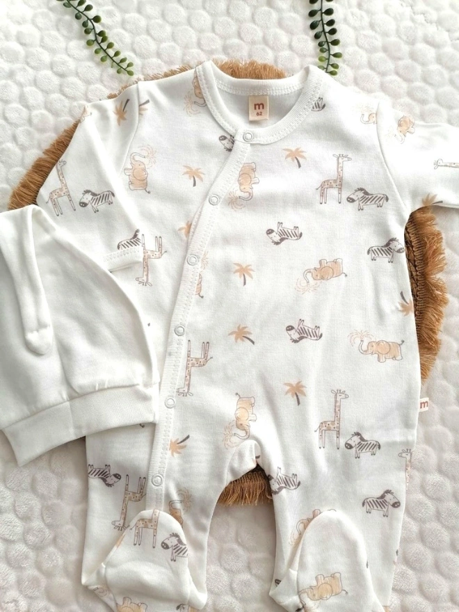 Fil Baskılı 2 li Tulum Set