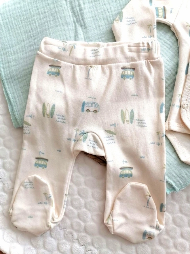 Kamping Baskılı Kruvaze 3 lü Set