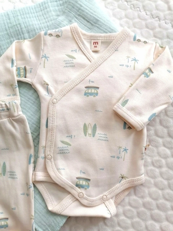 Kamping Baskılı Kruvaze 3 lü Set