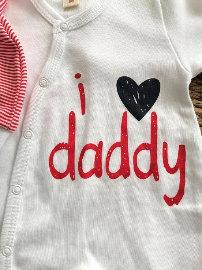 Mummy Daddy İnce Çizgili 2 li Tulum