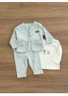 Erkek Bebek Takım 3lü Set