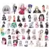 50 Adet Sevimli Anime Kızları Sticker Seti 04