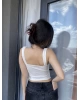 Beyaz Fiyonk Detay Tasarım Crop Bluz