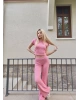 Pembe Basic Bürümcük Alt Üst Takım