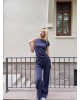 Lacivert Omuz Detay Alt Üst Takım