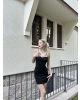 Siyah Askılı Zra Mini Elbise