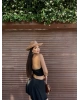 Siyah Büstiyer Etek İkili Takım