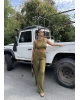 Yeşil Dikiş Detay Alt Üst Takım